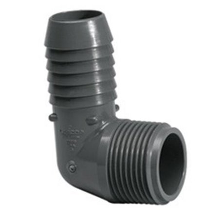 LASCO FITTINGS Lasco Fittings PV1413020 2 in. Inside with Male Pipe Thread 90 Elbow PV1413020